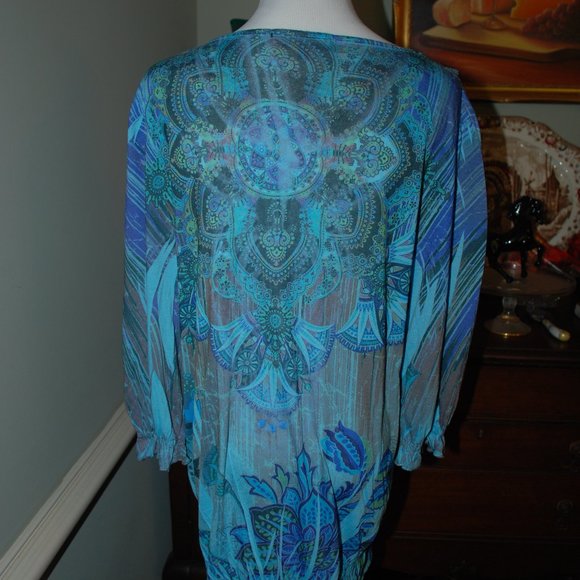 Fabulous NWOT Sequined Tunic - Picture 3 of 4